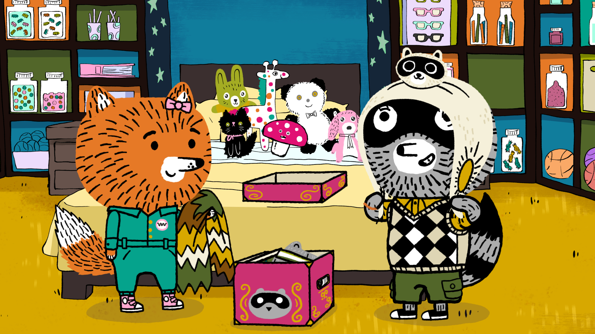 La collection d'objets pour bébé