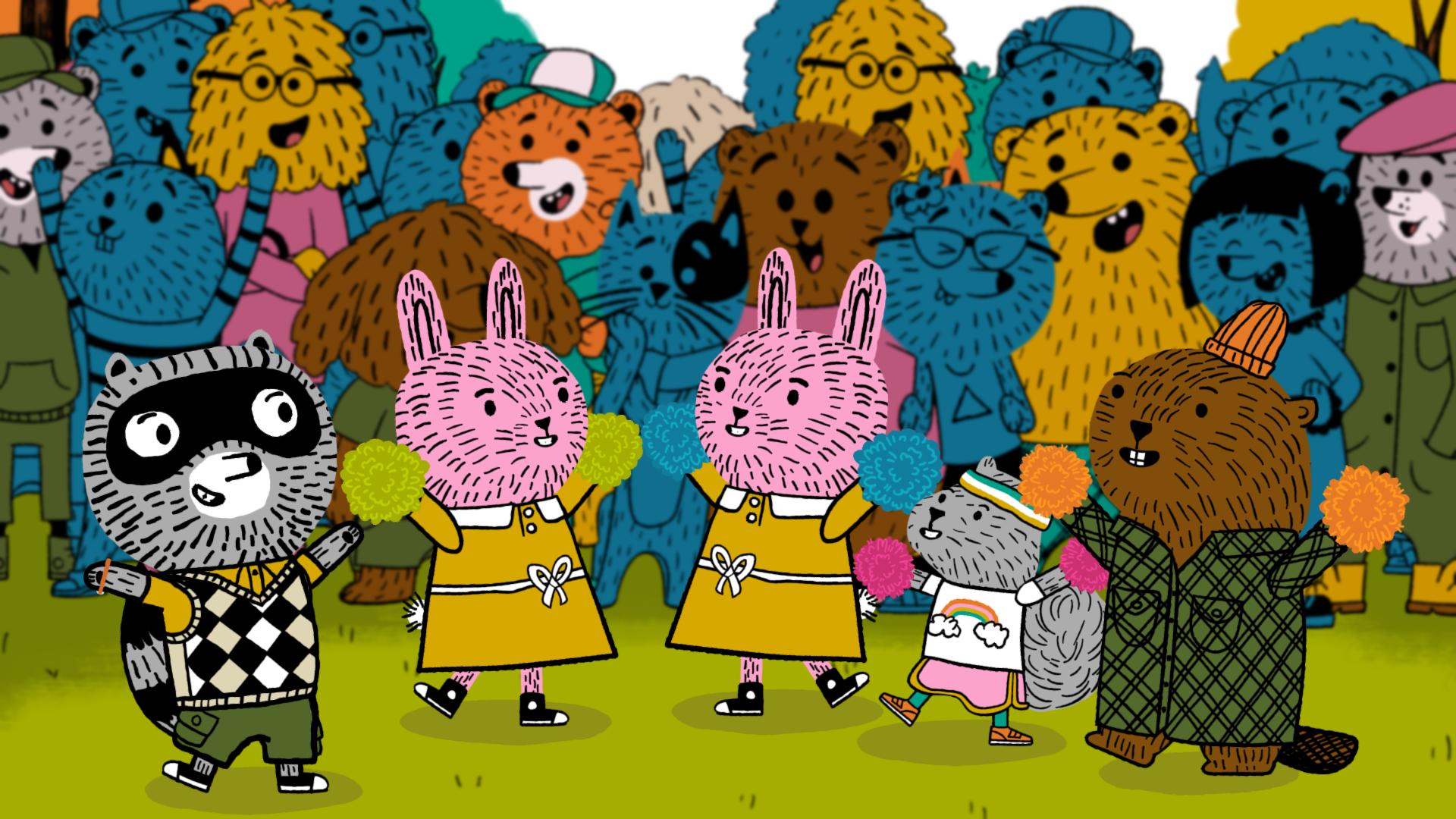 La collection de boules de laine