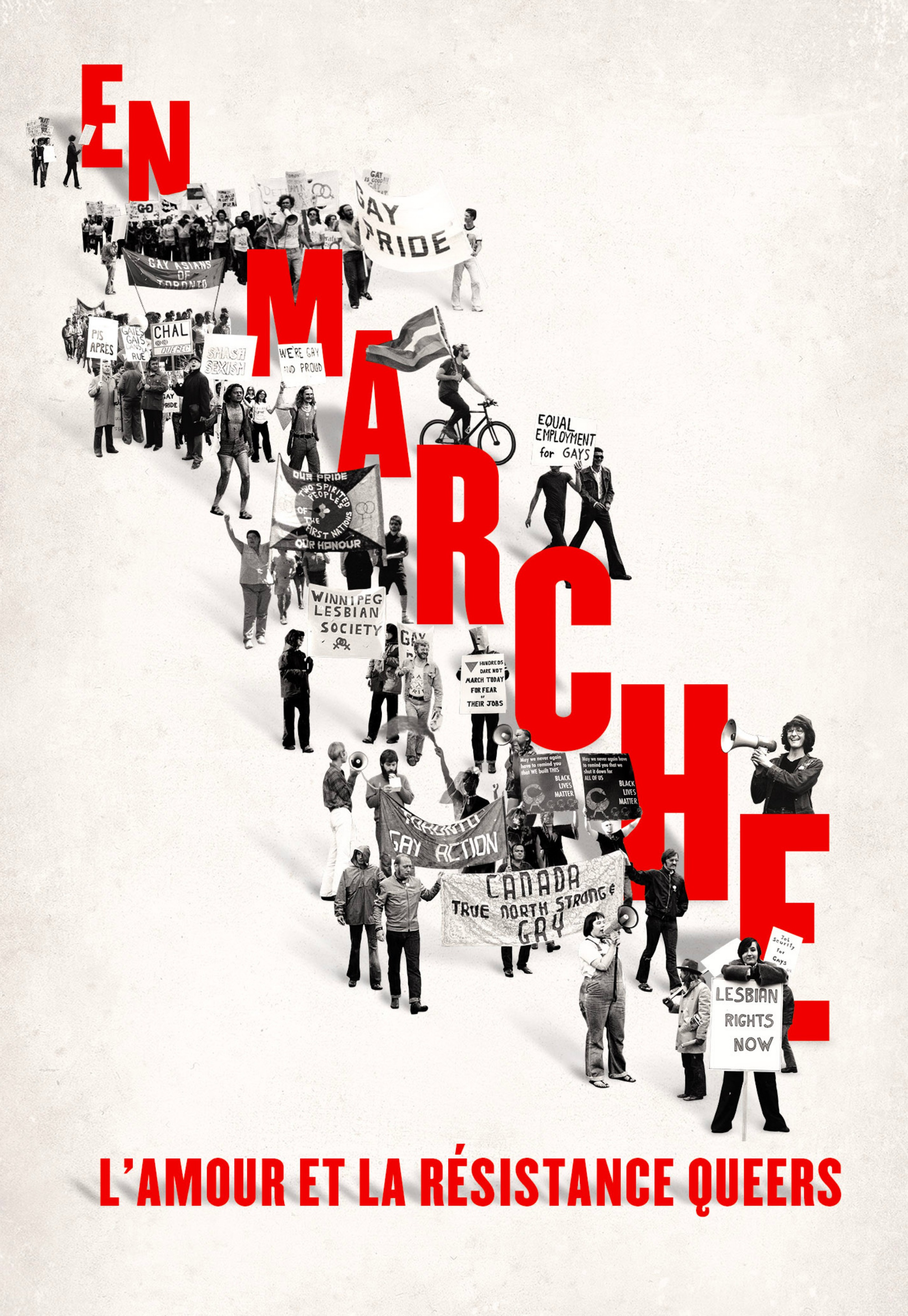 En marche : l'amour et la résistance queers