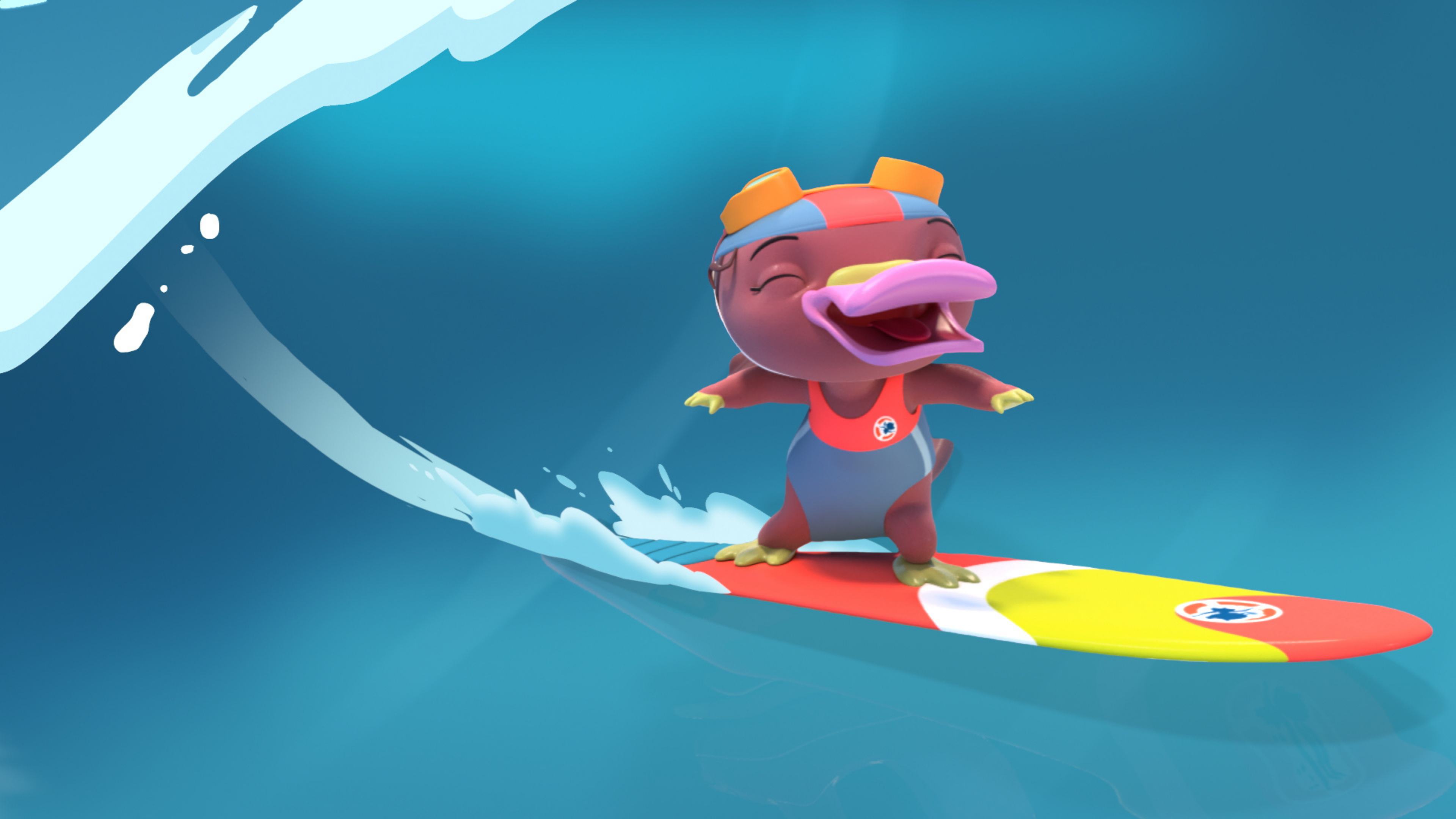 Le champion de surf