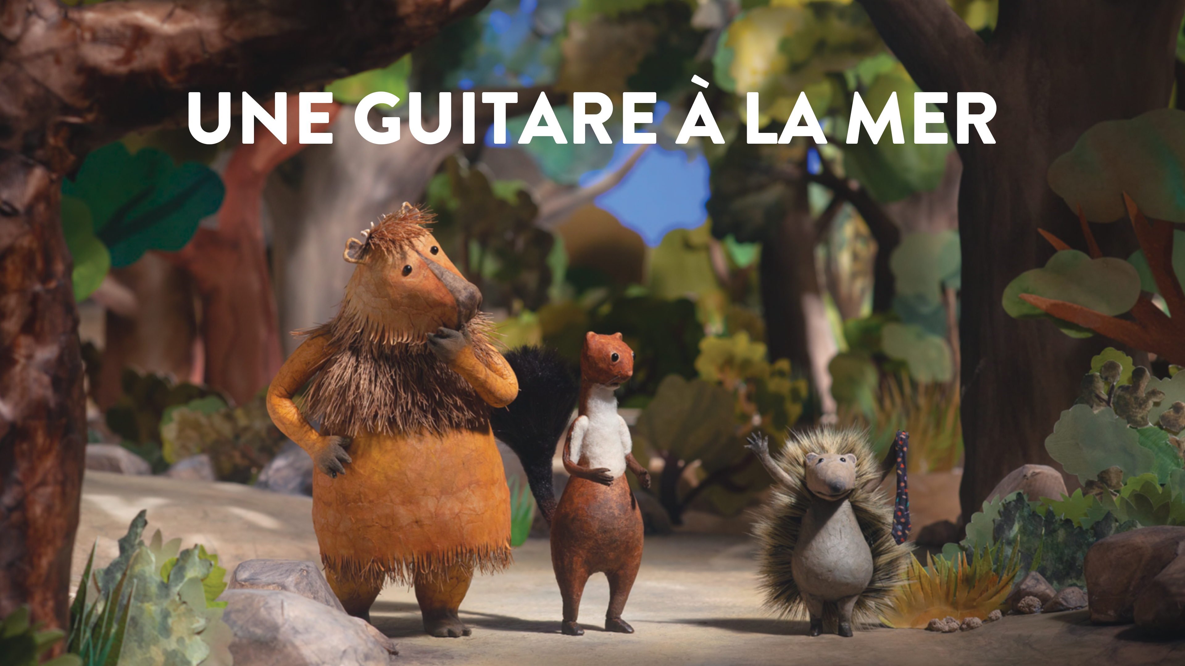 Une guitare à la mer
