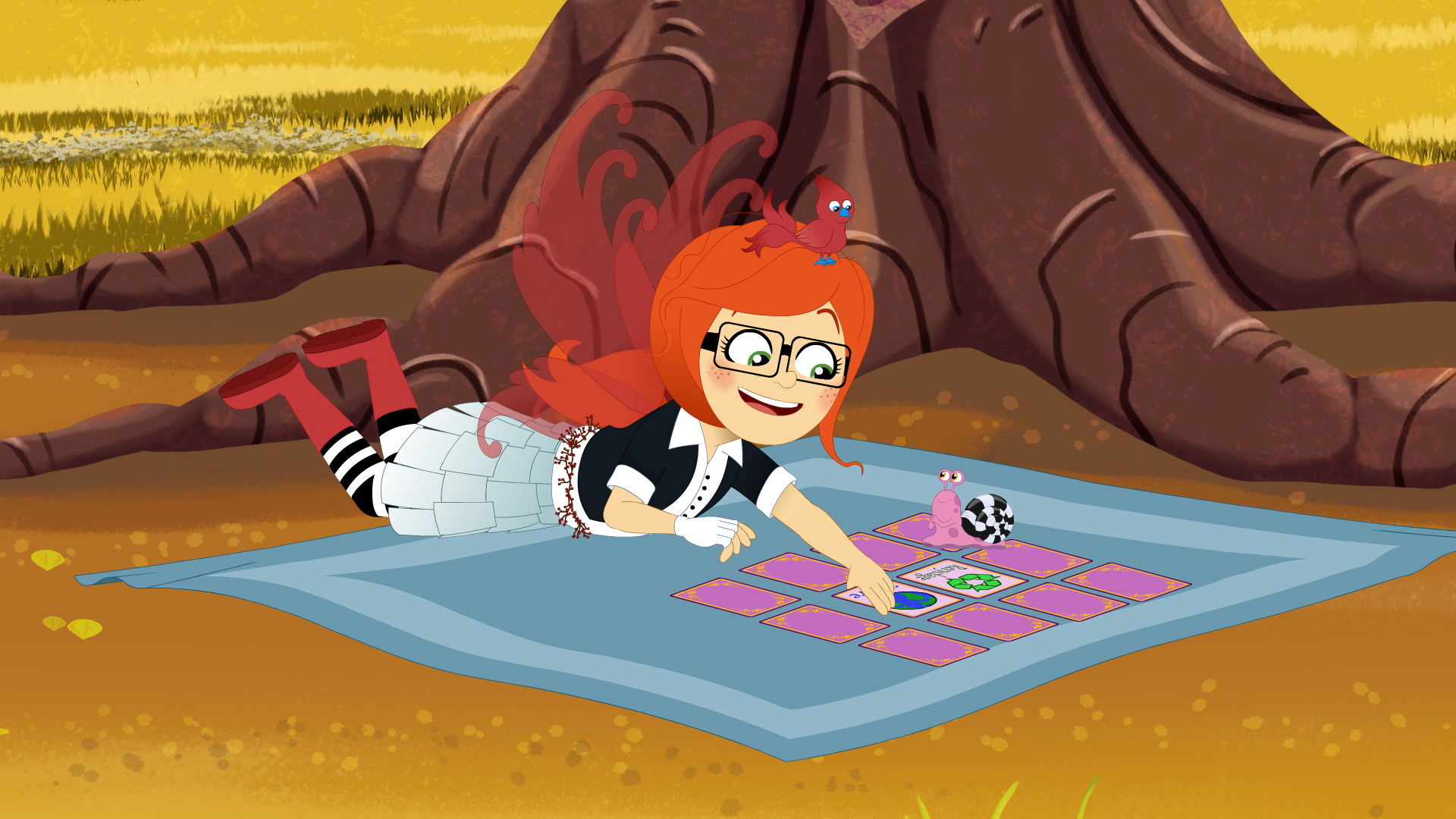 Le vieux pommier - Chez les tout'ptits - Le petit chapardeur