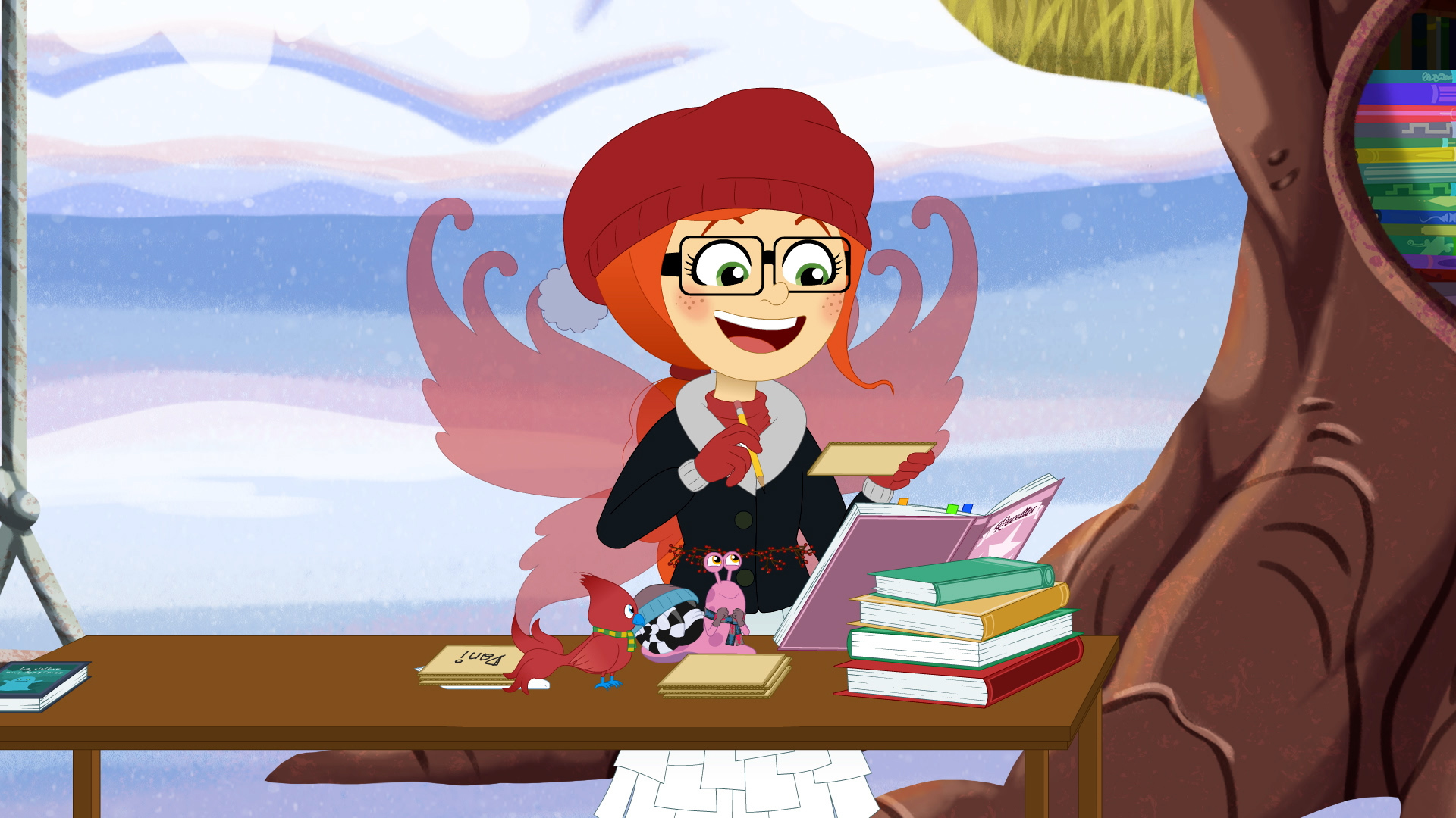 Un bon chocolat chaud - Le mondial planche-go! - La petite bibliothèque dans la