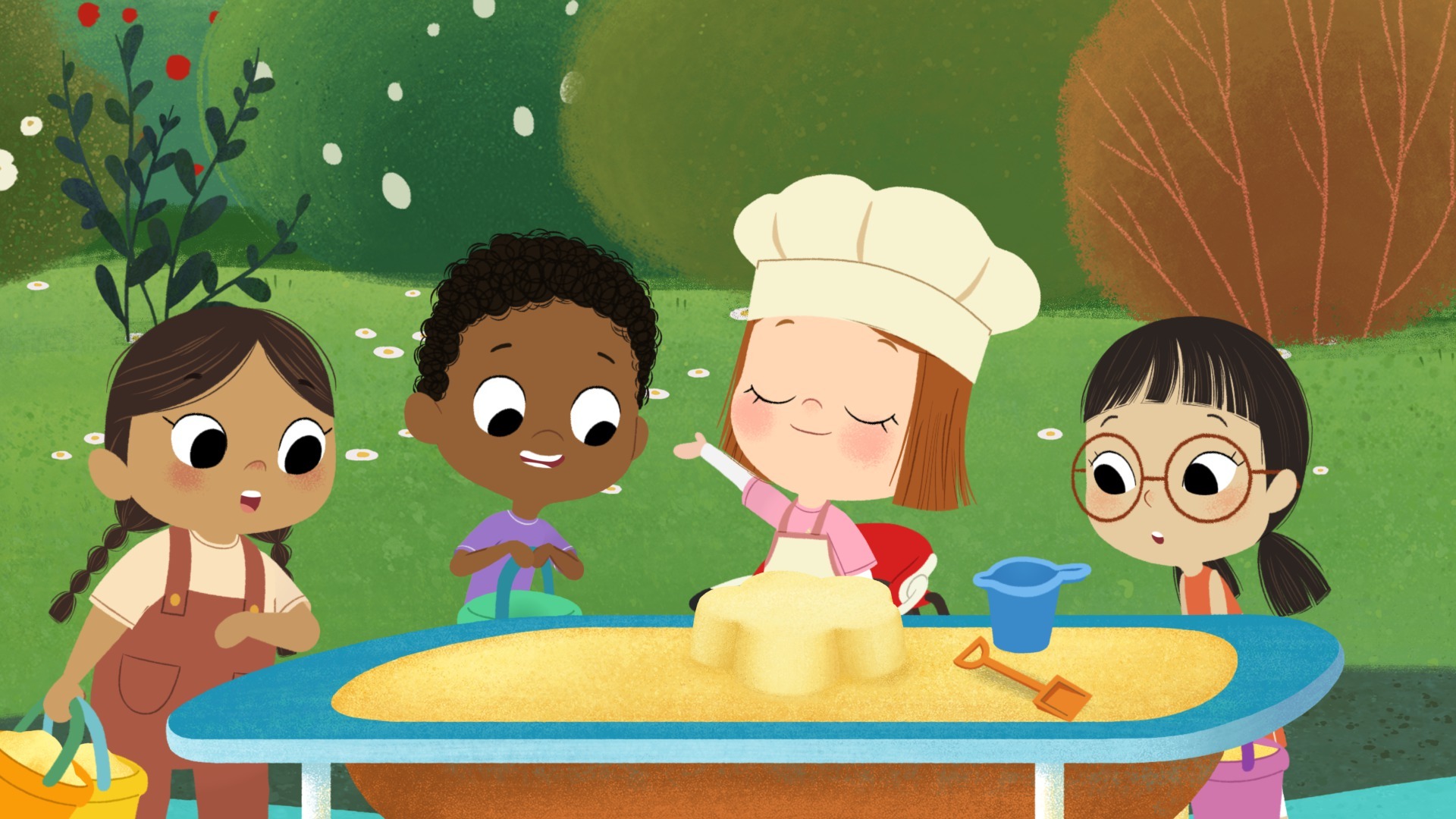 Le gâteau d'anniversaire