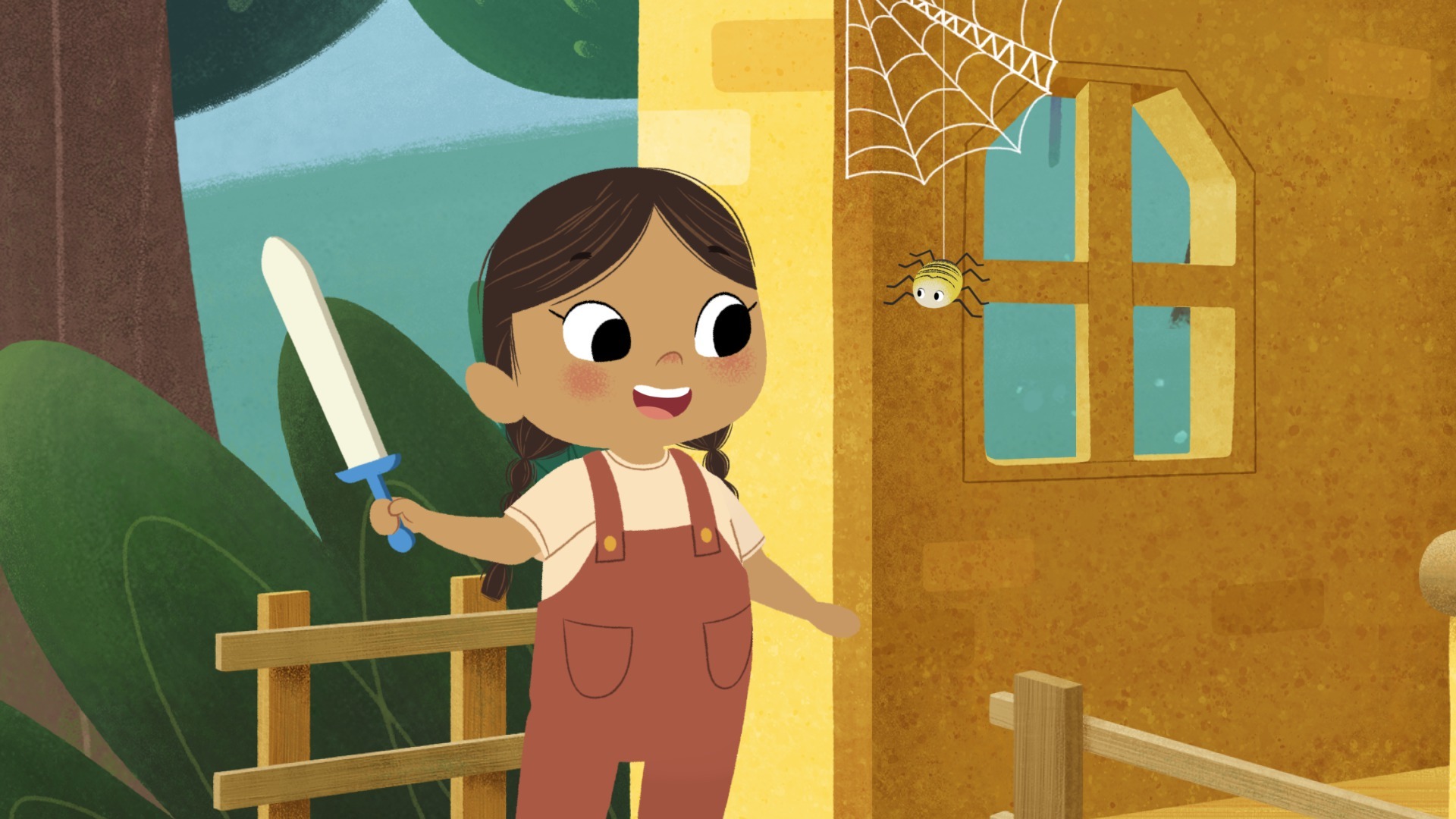 Le chevalier courageux