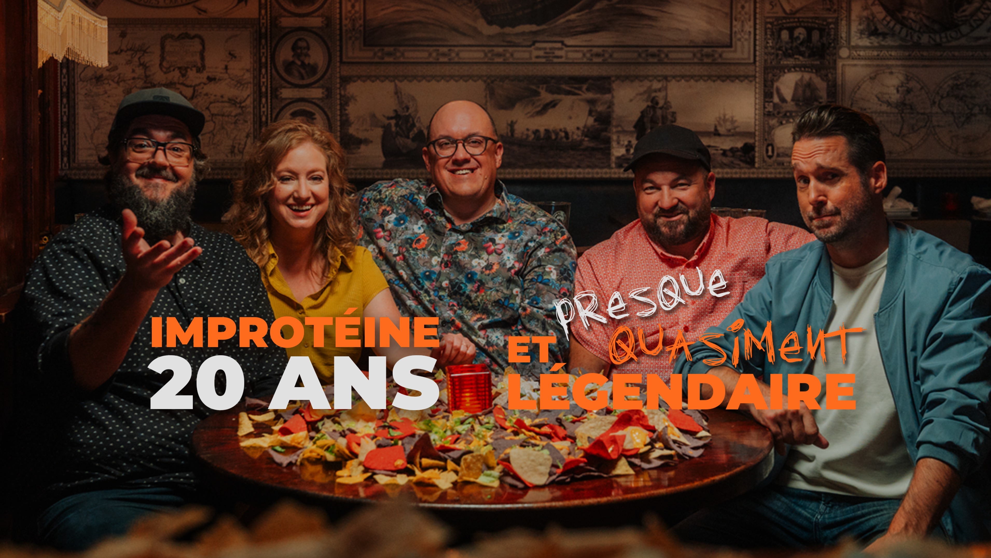 Improtéine : 20 ans et presque quasiment légendaire