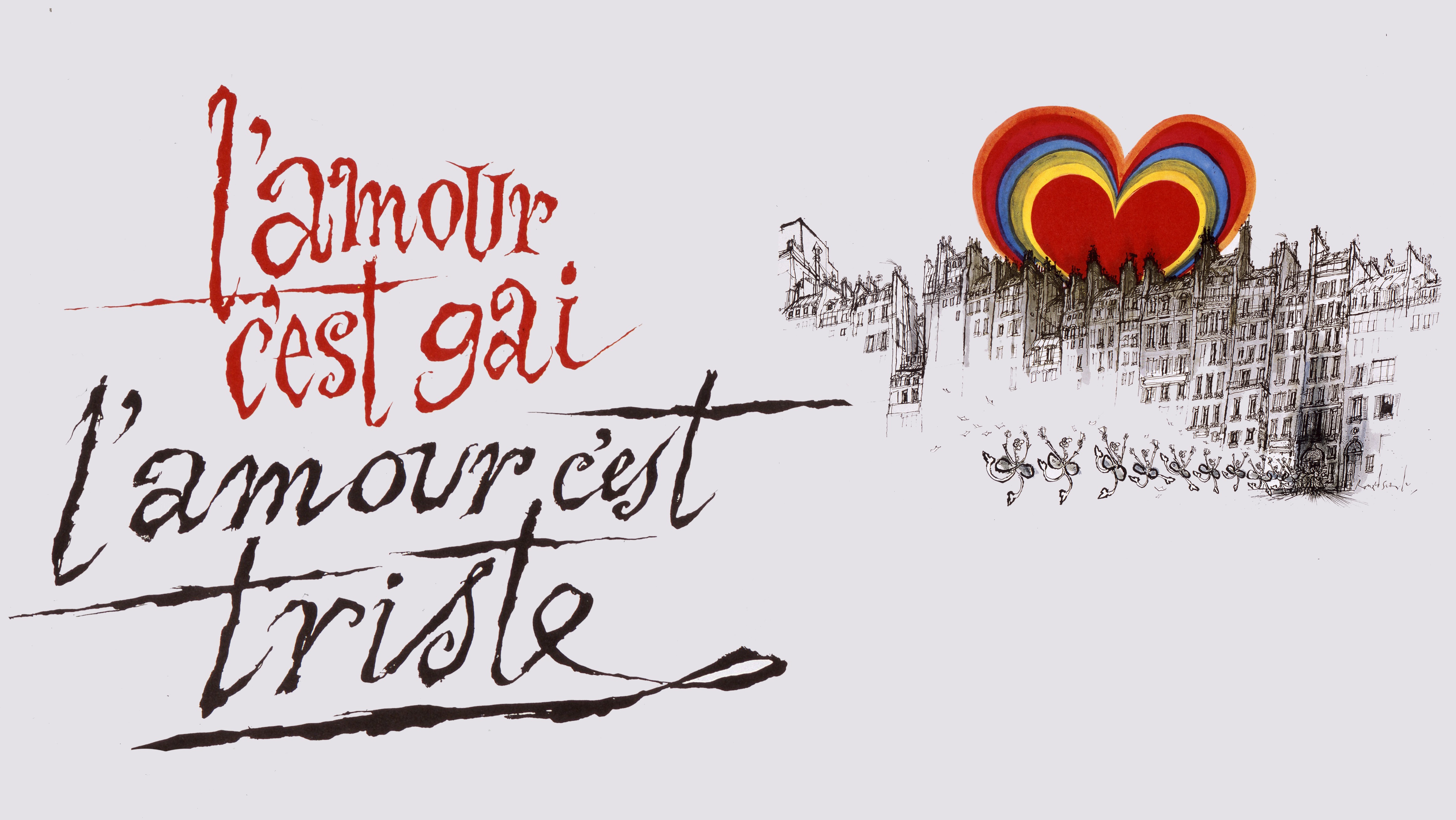 L'amour c'est gai, l'amour c'est triste